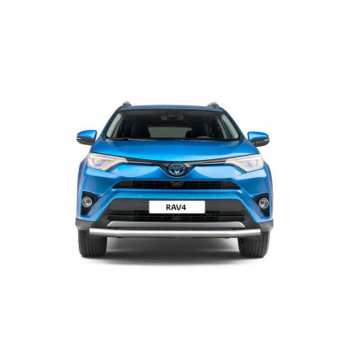Защита переднего бампера одинарная 63мм (НПС) для Toyota Rav4 2013-